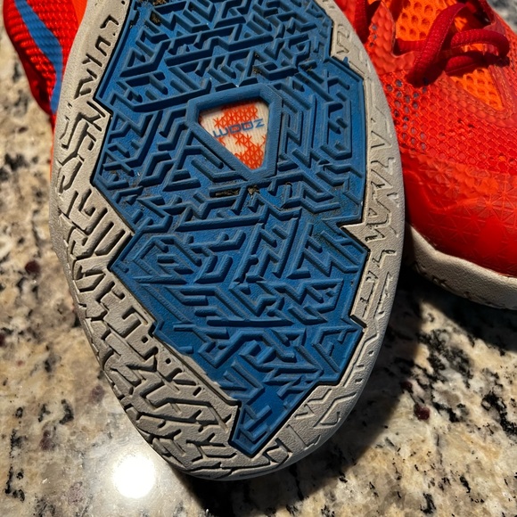 Nike Air Zoom Crusader Hyperdunk - team orange/photo blue sz 11 - Picture 5 of 9